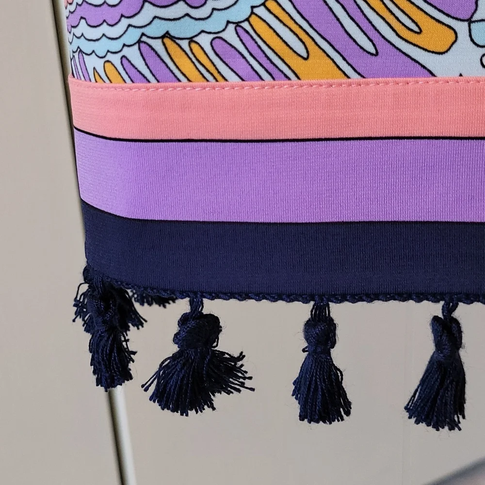 TRINA TURK fringe dress - Picture 3 of 6